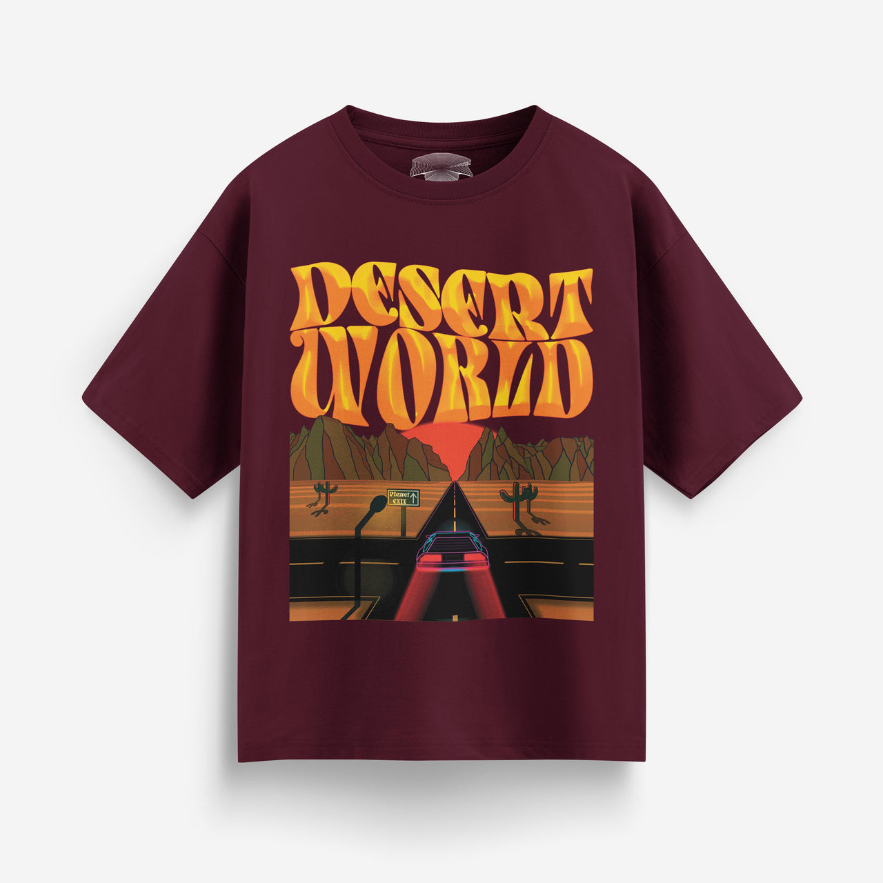 Desert World Heavyweight Oversized T-Shirt [Unisex]