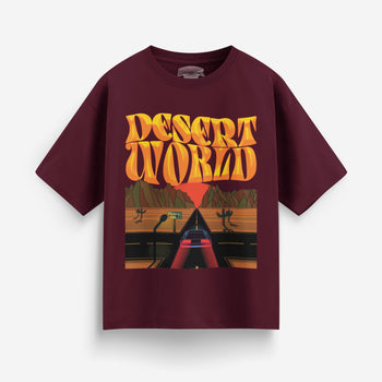 Desert World Oversized T-Shirt [Unisex]