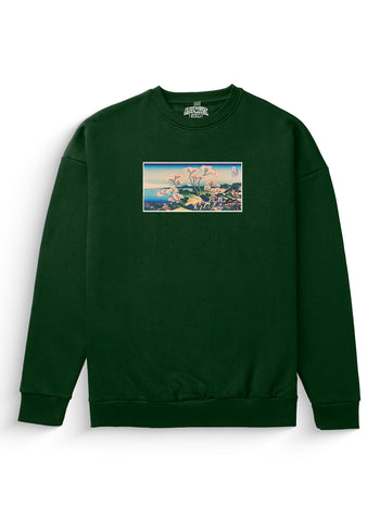 Japanese Woodblock Heavyweight Sweatshirt [Unisex]