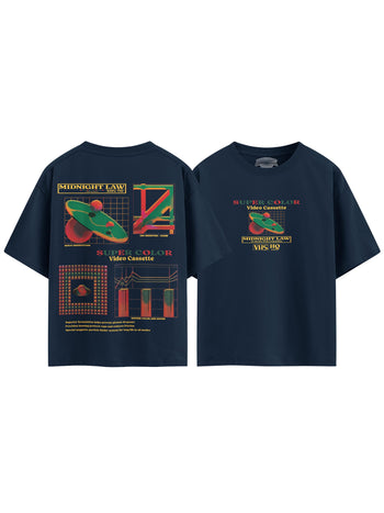 VHS Ver.02 Oversized T-Shirt [Unisex]
