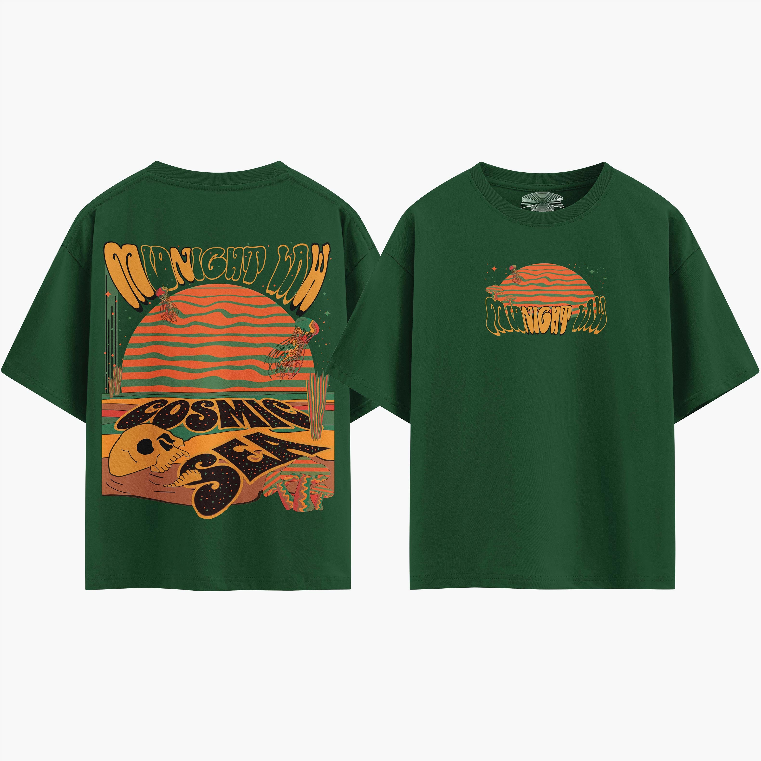 Cosmic Sea Heavyweight Oversized T-Shirt [Unisex] - 280 GSM