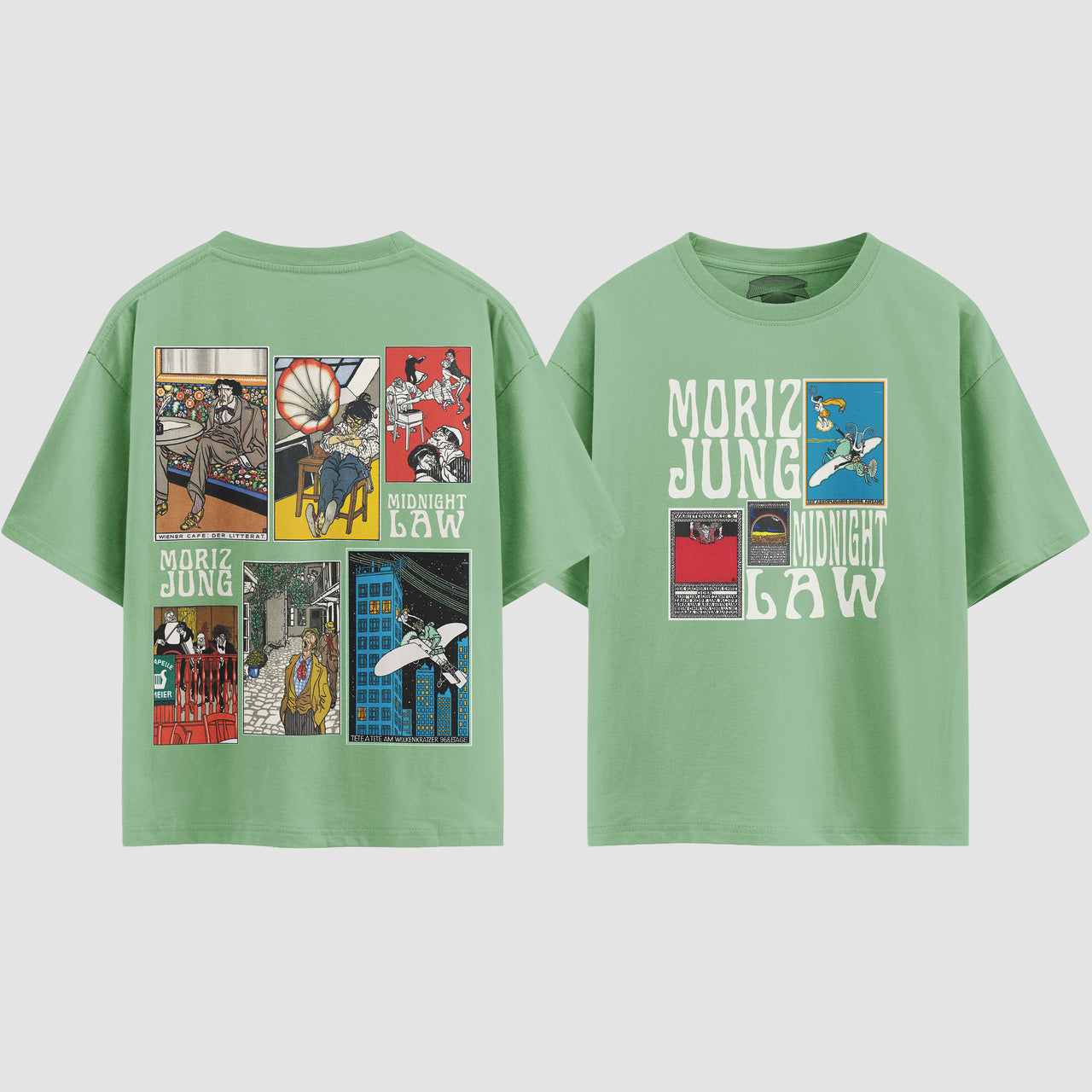 Moriz Jung Heavyweight Oversized T-Shirt [Unisex]