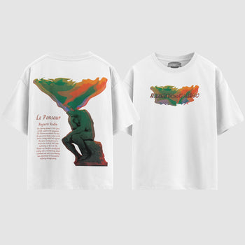 The Thinker Oversized T-Shirt [Unisex]