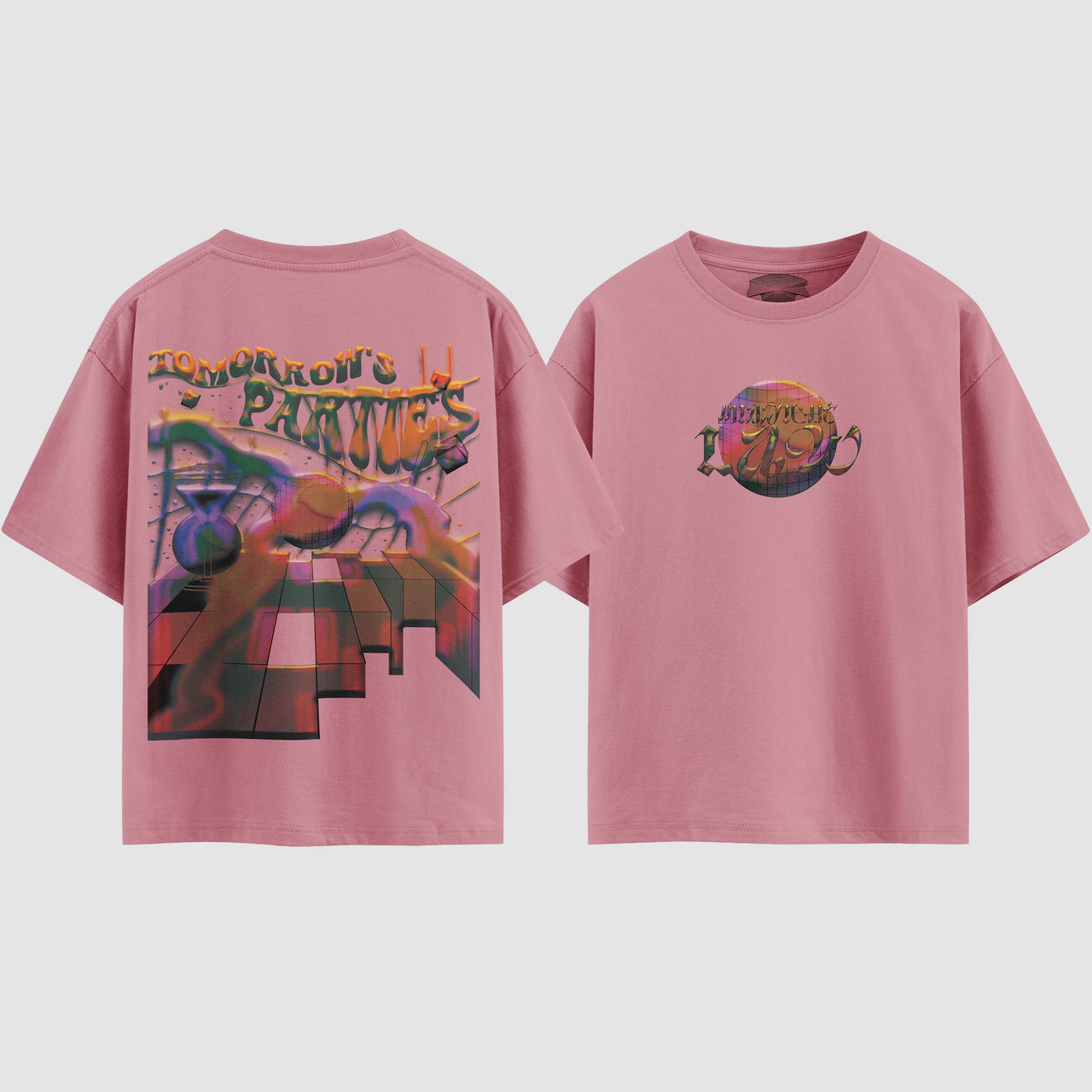 Tomorrows Parties Heavyweight Oversized T-Shirt [Unisex]