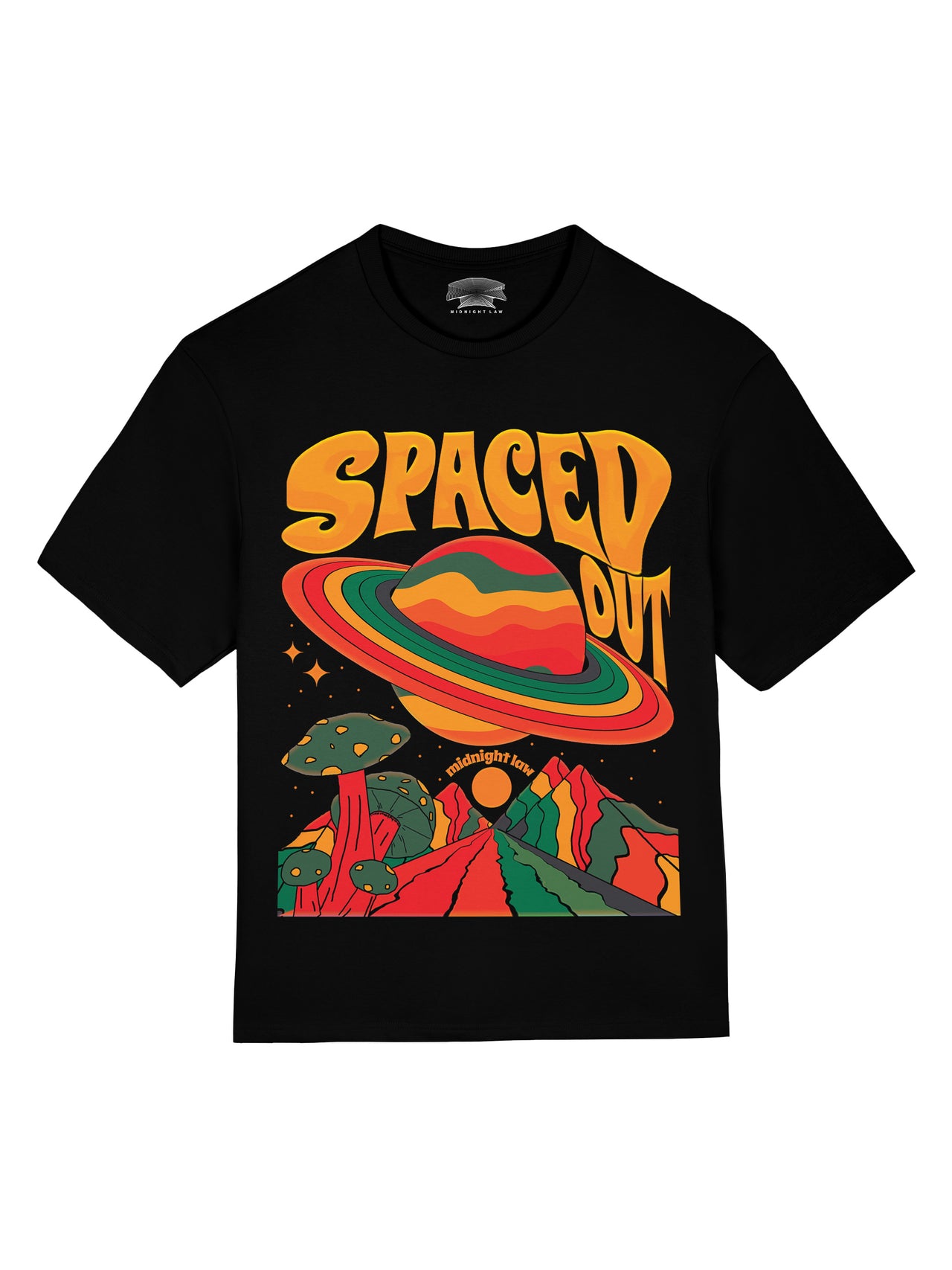 Spaced Out Heavyweight Oversized T-Shirt [Unisex] - 280 GSM