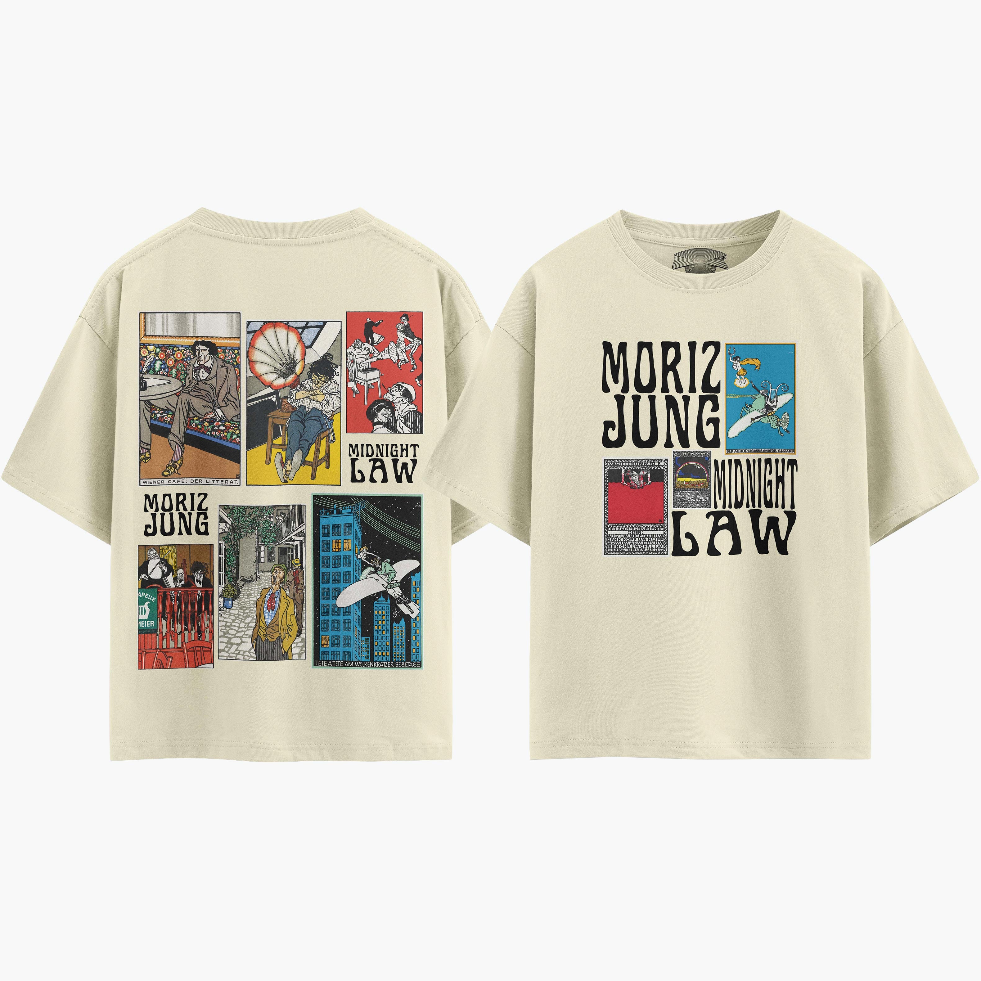 Moriz Jung Heavyweight Oversized T-Shirt [Unisex] - 280 GSM