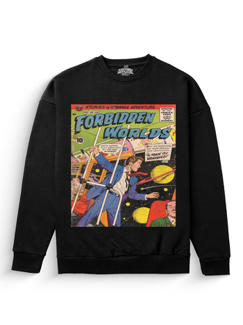 FW Space Train Heavyweight Sweatshirt [Unisex]