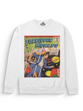 FW Space Train Heavyweight Sweatshirt [Unisex]
