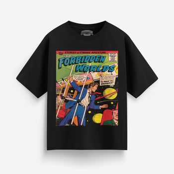 Forbidden Worlds Oversized T-Shirt [Unisex]