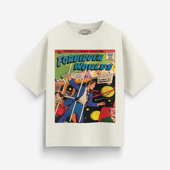 Forbidden Worlds Oversized T-Shirt [Unisex]