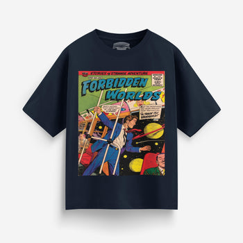 Forbidden Worlds Oversized T-Shirt [Unisex]