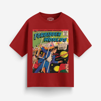 Forbidden Worlds Oversized T-Shirt [Unisex]