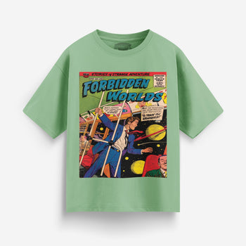 Forbidden Worlds Oversized T-Shirt [Unisex]
