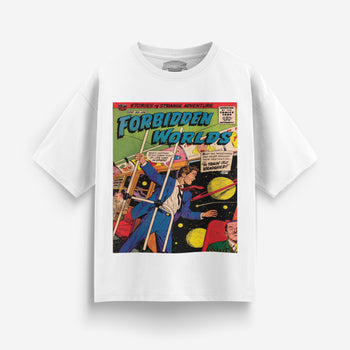 Forbidden Worlds Oversized T-Shirt [Unisex]