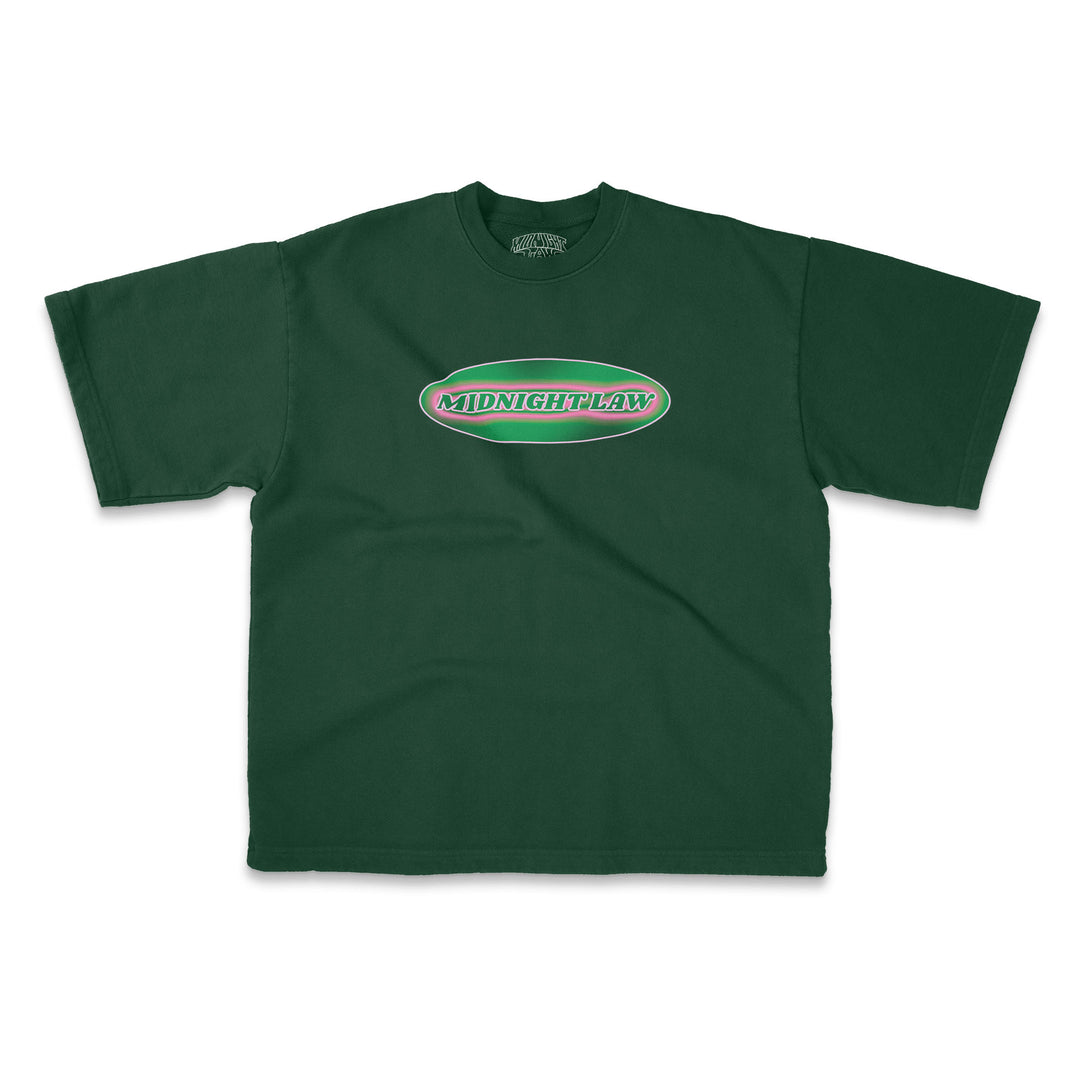 Green Glow Oversized T-Shirt