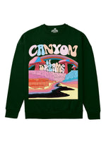 Canyon of Dreams Heavyweight Sweatshirt [Unisex] - 400 GSM-Far Out 60s Collection featuring t-shirts, oversized t-shirts, hoodies, and sweatshirts with retro designs, capturing the bold and vibrant spirit of the 1960s