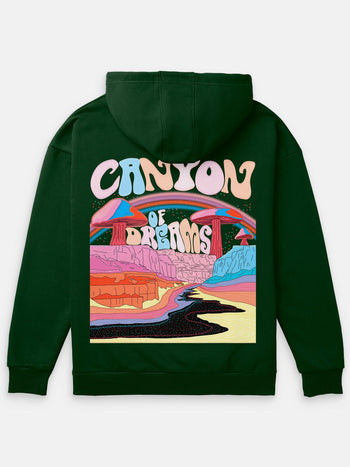 Canyon of Dreams Heavyweight Hoodie [Unisex] - 400 GSM-Far Out 60s Collection featuring t-shirts, oversized t-shirts, hoodies, and sweatshirts with retro designs, capturing the bold and vibrant spirit of the 1960s