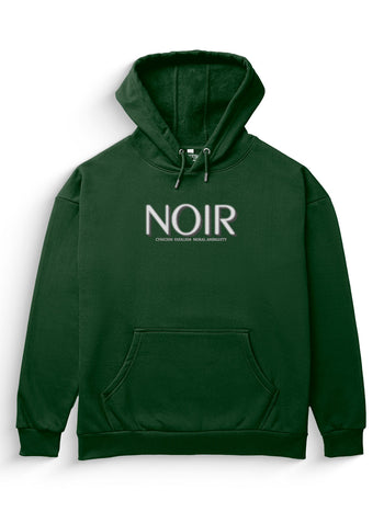 Noir Heavyweight Hoodie [Unisex]