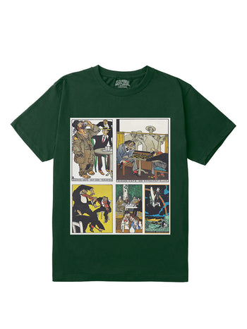 [Forest Green / M] Moriz Jung v2 Regular Fit T-Shirt