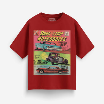 Hot Rodders Oversized T-Shirt [Unisex]