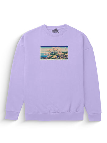 Japanese Woodblock Heavyweight Sweatshirt [Unisex]