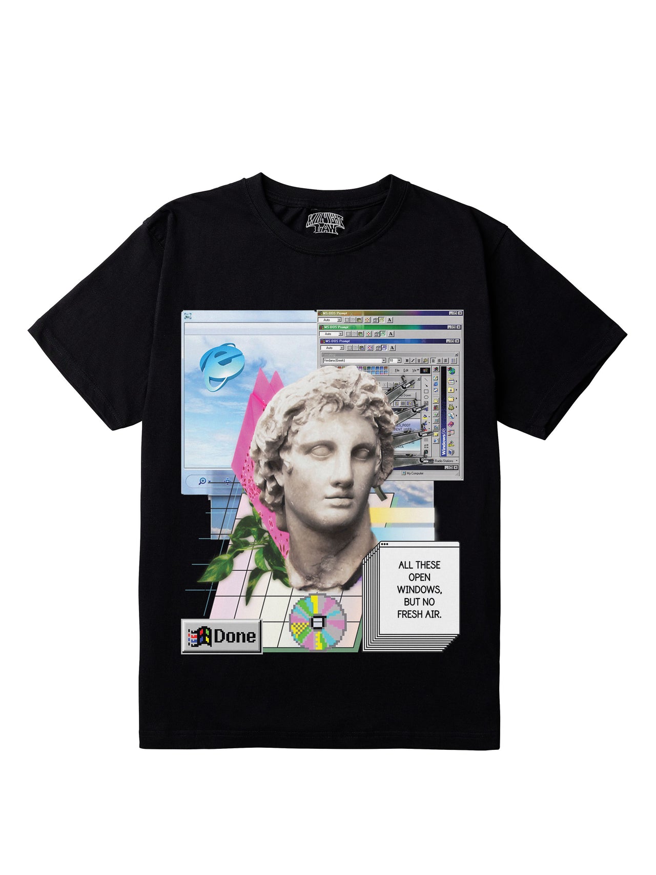 Windows Regular Fit T-Shirt [Unisex]-Vaporwave Collection featuring t-shirts, oversized t-shirts, hoodies, and sweatshirts with retro-futuristic designs, crafted for style and comfort