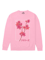 Flowers Heavyweight Sweatshirt [Unisex] - 400 GSM-Vintage Art Collection featuring t-shirts, oversized t-shirts, hoodies, and sweatshirts with timeless designs, combining classic style and modern comfort