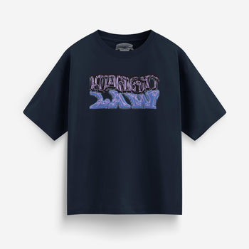 Liquid Violet Oversized T-Shirt [Unisex]