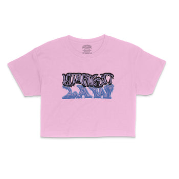 Liquid Violet Crop Top