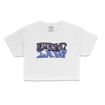 Liquid Violet Crop Top