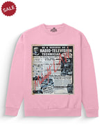 [PINK / XL] Radio TV Heavyweight Sweatshirt [Unisex] - 400 GSM