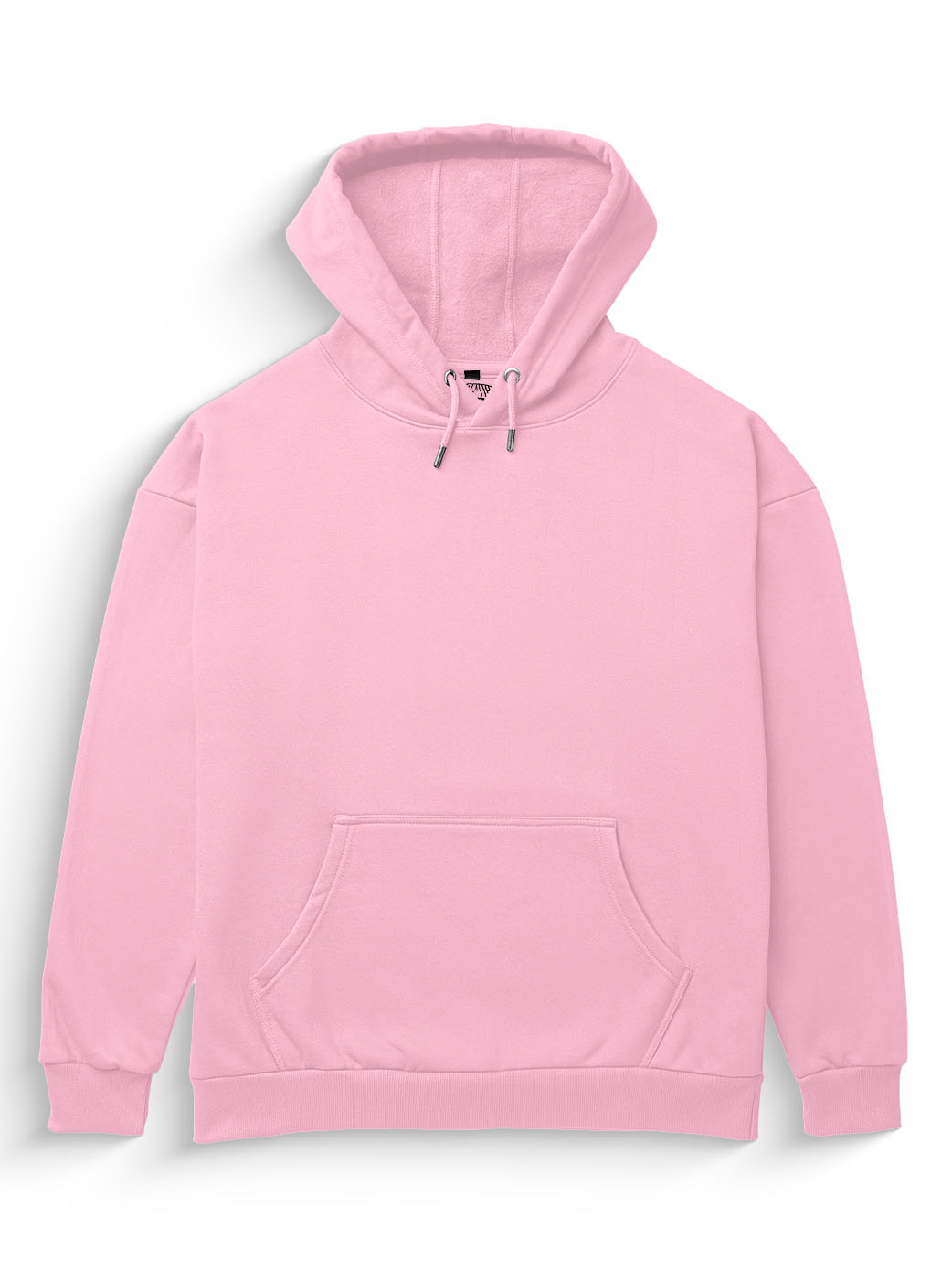 [Pink / L] Basic Heavyweight Hoodie [Unisex] - 400 GSM