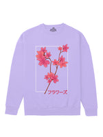 Flowers Heavyweight Sweatshirt [Unisex] - 400 GSM-Vintage Art Collection featuring t-shirts, oversized t-shirts, hoodies, and sweatshirts with timeless designs, combining classic style and modern comfort