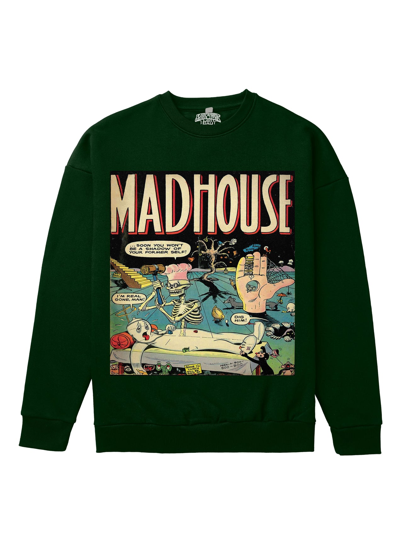 Madhouse Heavyweight Sweatshirt [Unisex] - 400 GSM