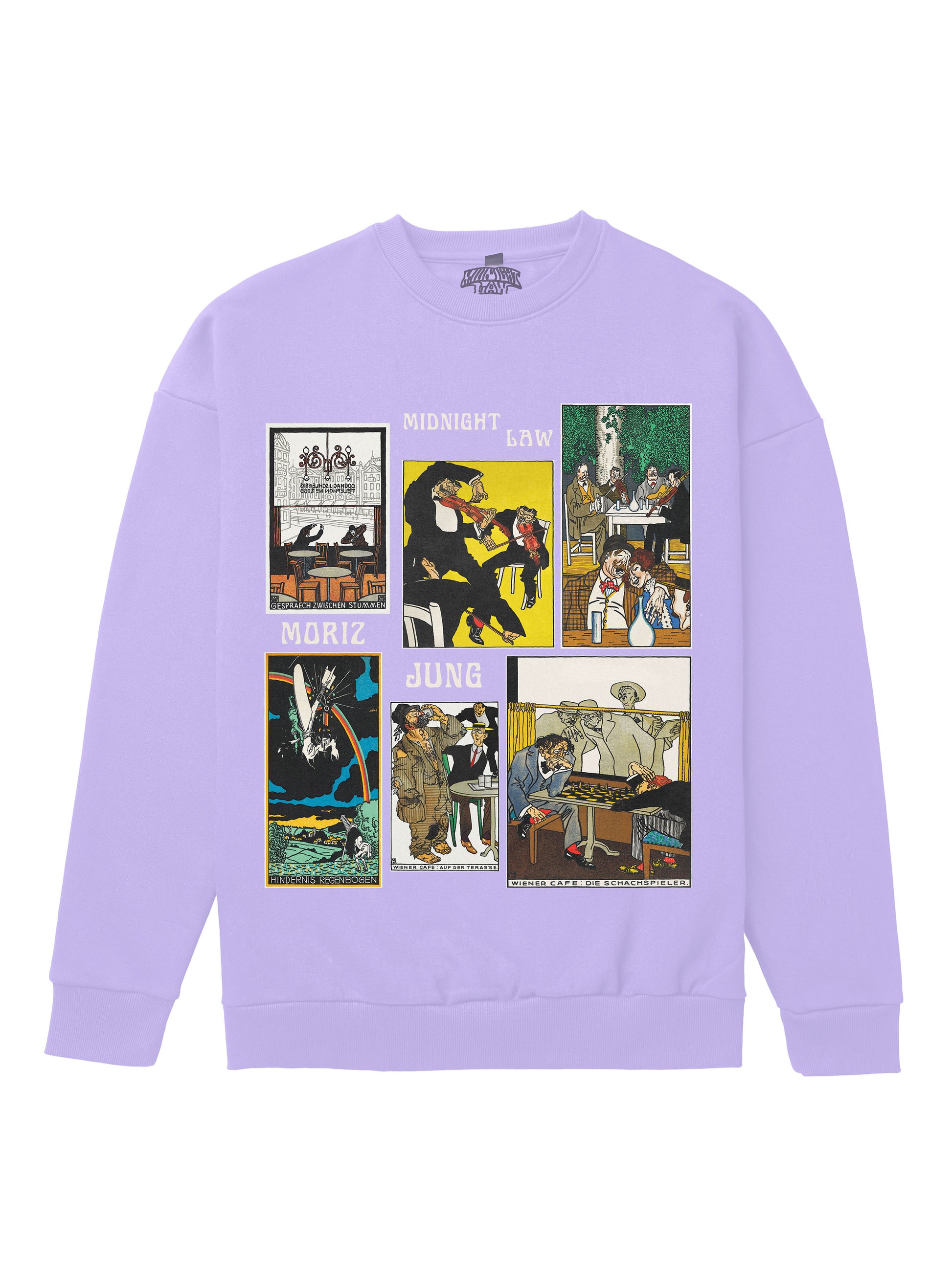 Moriz Jung v2 Heavyweight Sweatshirt [Unisex] - 400 GSM-Vintage Art Collection featuring t-shirts, oversized t-shirts, hoodies, and sweatshirts with timeless designs, combining classic style and modern comfort