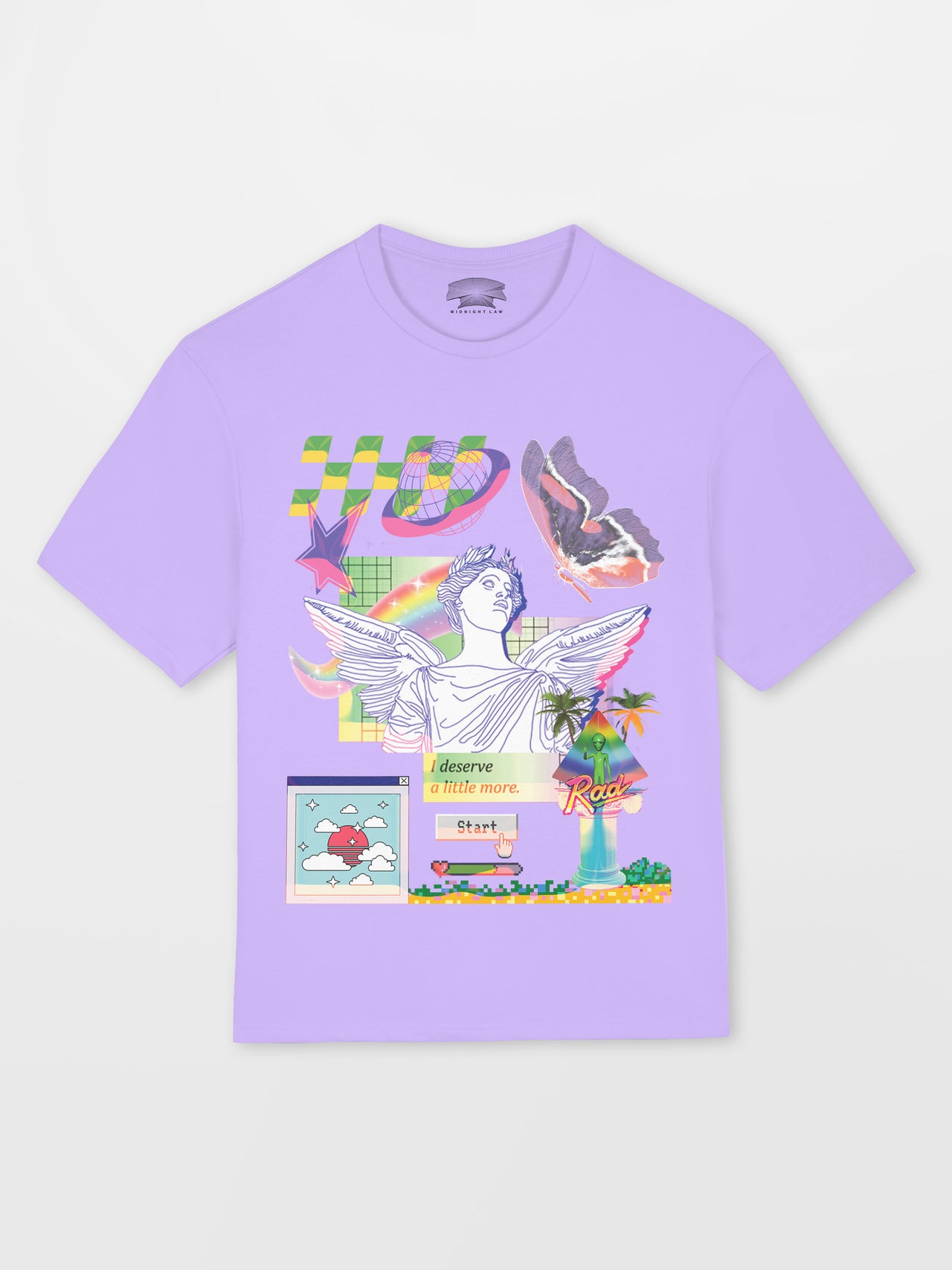 Cyber Ghetto Heavyweight Oversized T-Shirt [Unisex]