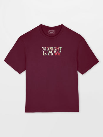 Stream Oversized T-Shirt [Maroon/3XL]