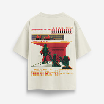 Media Player Oversized T-Shirt [Unisex]
