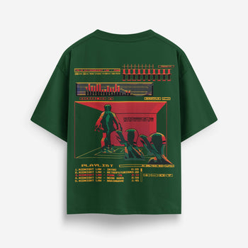 Media Player Oversized T-Shirt [Unisex]