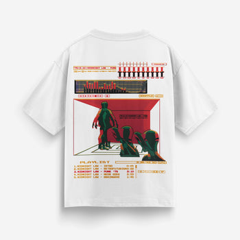 Media Player Oversized T-Shirt [Unisex]