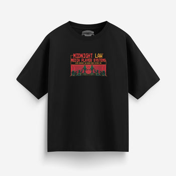 Media Player Oversized T-Shirt [Unisex]