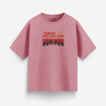 Media Player Oversized T-Shirt [Unisex]