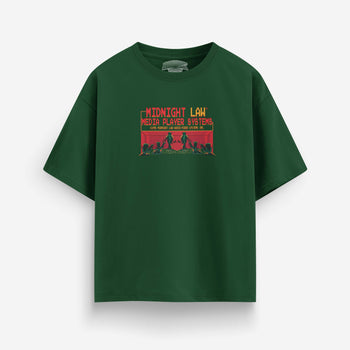 Media Player Oversized T-Shirt [Unisex]
