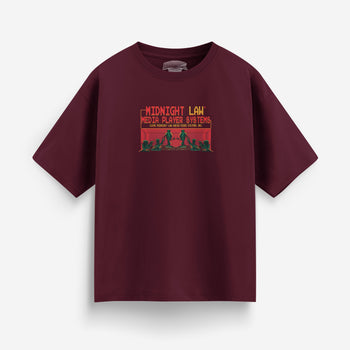 Media Player Oversized T-Shirt [Unisex]