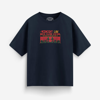 Media Player Oversized T-Shirt [Unisex]