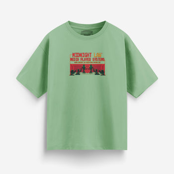 Media Player Oversized T-Shirt [Unisex]