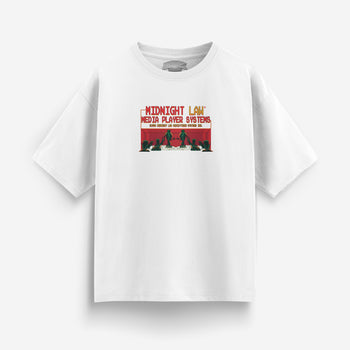 Media Player Oversized T-Shirt [Unisex]