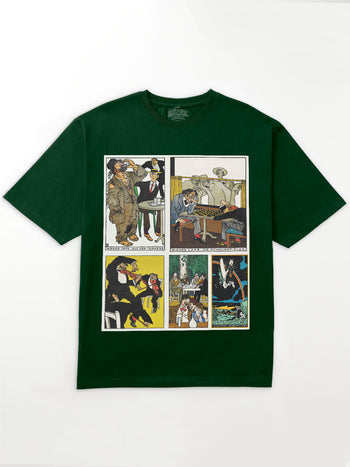 [Forest Green / XL] Moriz Jung V2 Oversized T-Shirt
