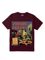 Prison Break Regular Fit T-Shirt [Unisex]-Comic 50s Collection featuring t-shirts, oversized t-shirts, hoodies, and sweatshirts with vibrant, retro comic-inspired designs, combining bold style and comfort