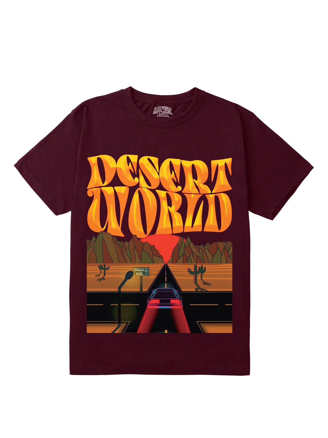 Desert World Regular Fit T-Shirt [Unisex]-Spacehead Collection featuring t-shirts, oversized t-shirts, hoodies, and sweatshirts with cosmic-inspired designs, offering a blend of style and comfort